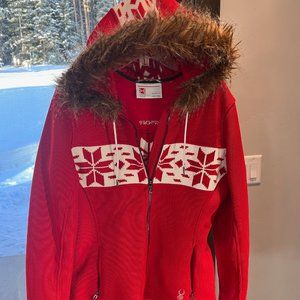 Spyder Soiree Faux Hooded Core Sweater